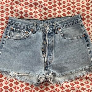 Levi's Light Blue Vintage shorts